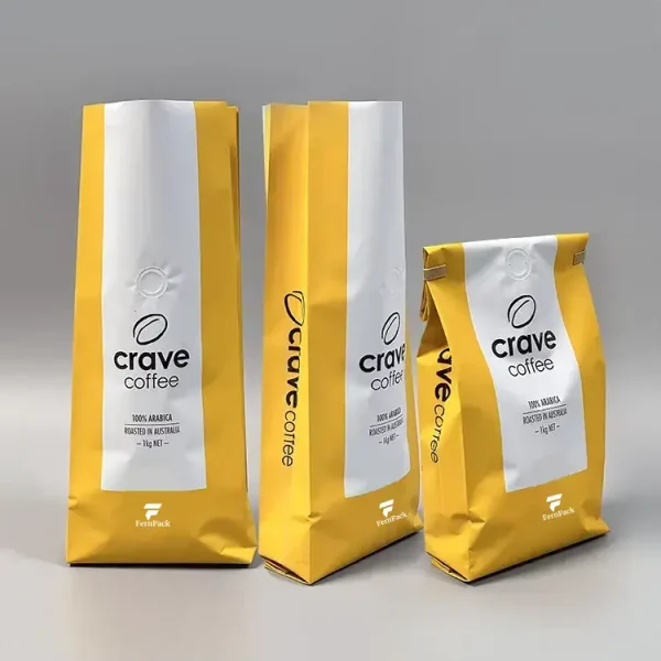 quad seal coffee bag
