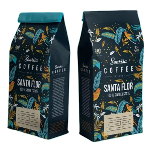 Quad seal coffee bag
