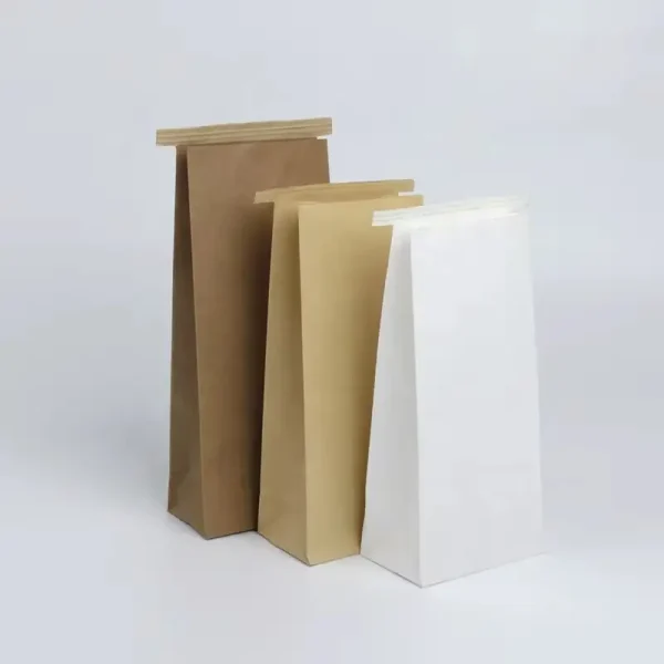 Tin tie paper coffee bags