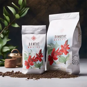 gusseted coffee bag