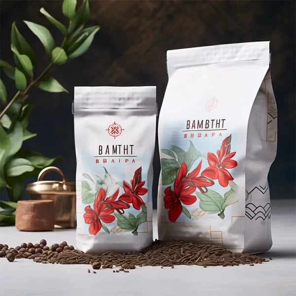 gusseted coffee bag