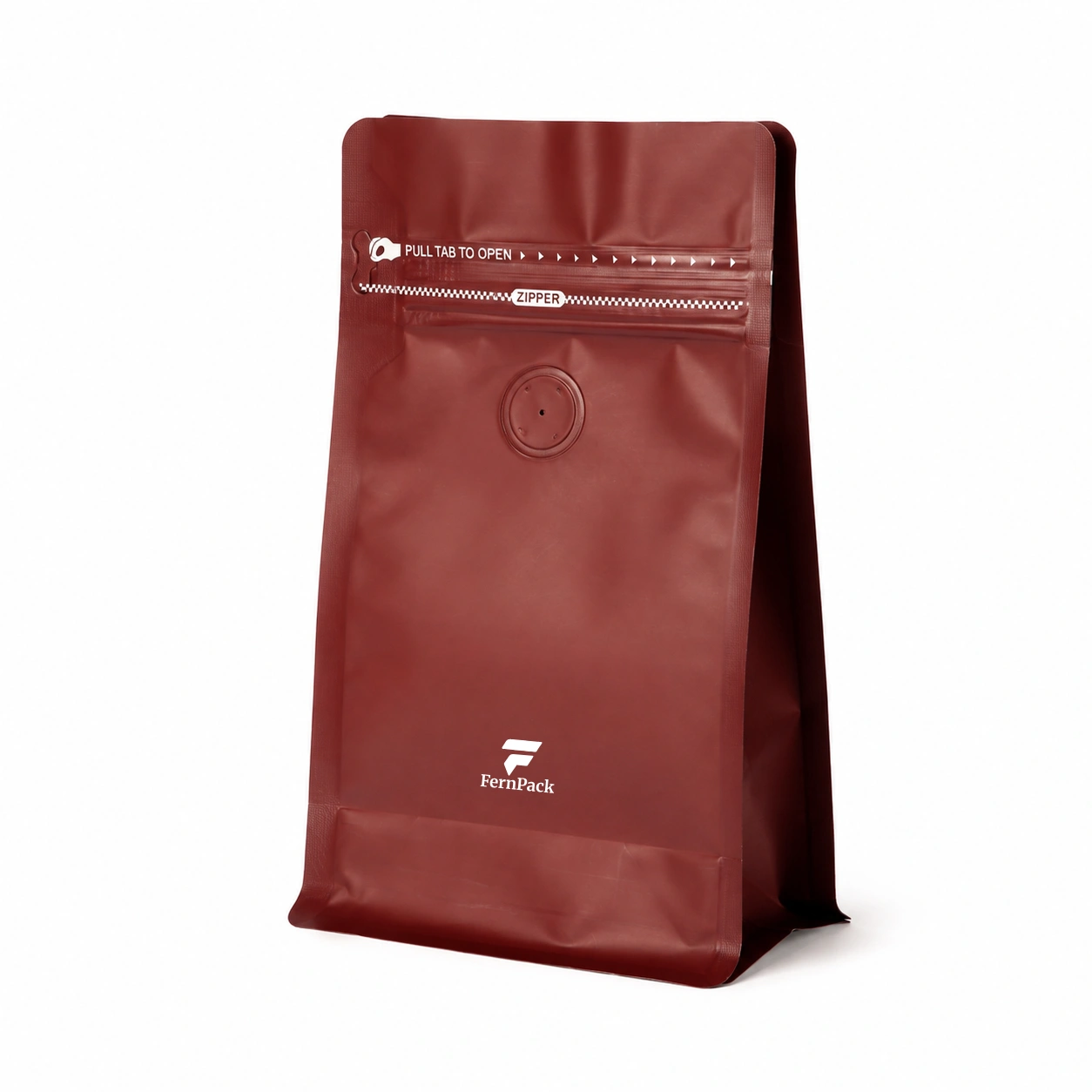stock coffee bag with valve