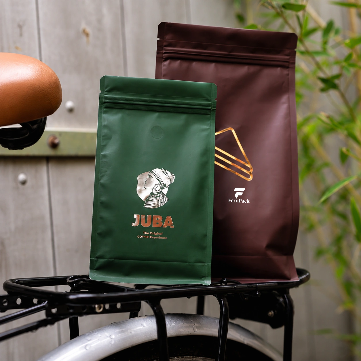 stock coffee bag with valve