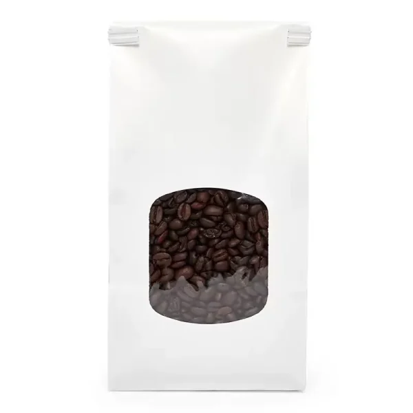 Compostable tin tie coffee bag