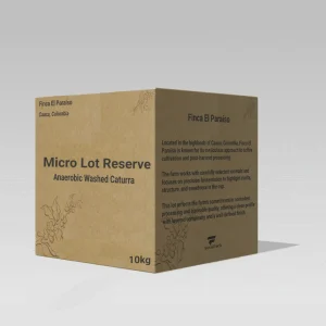 green microlot coffee boxes