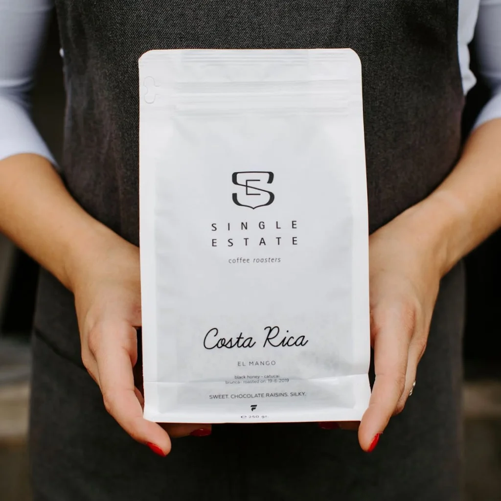 custom printed coffee bags