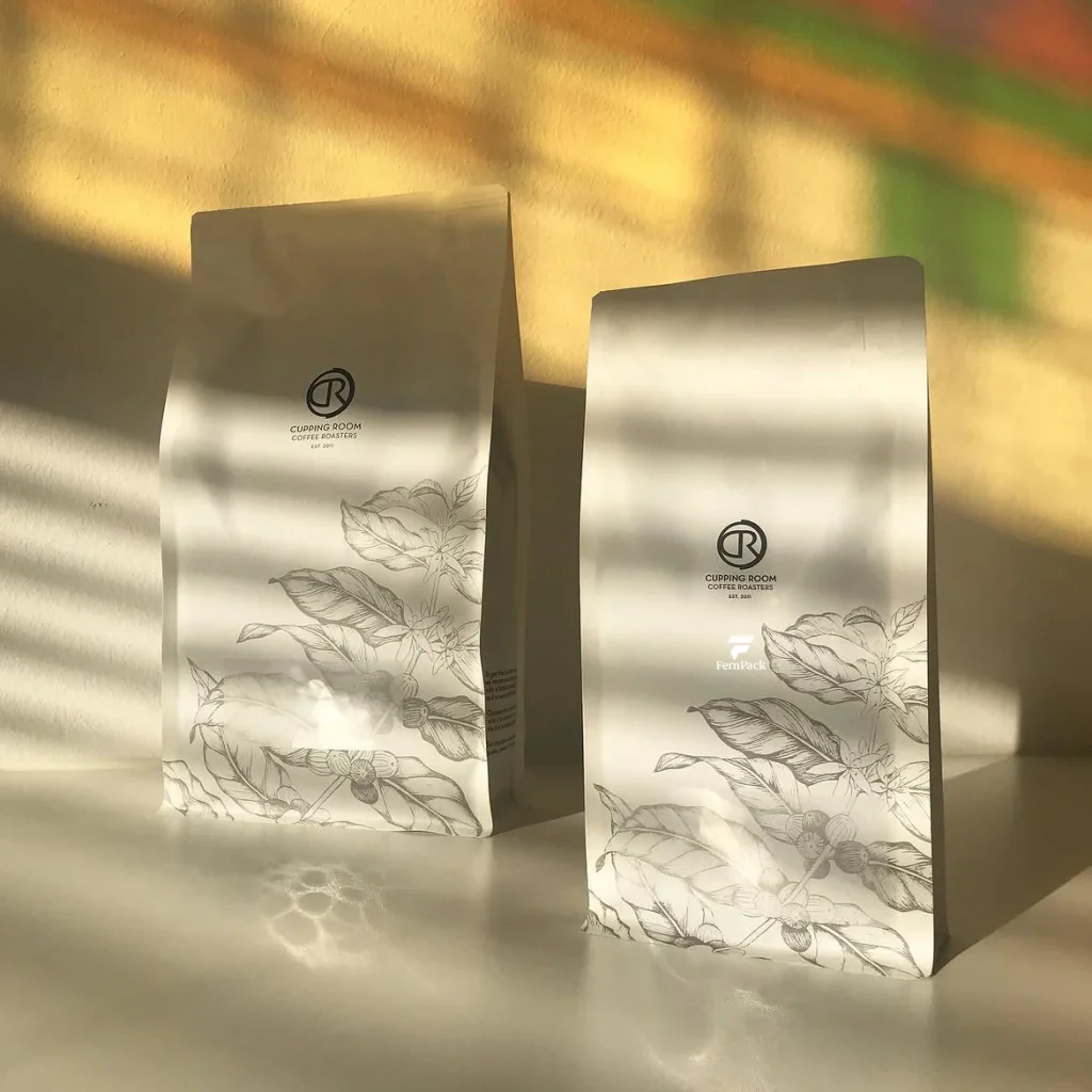 custom printed coffee bags