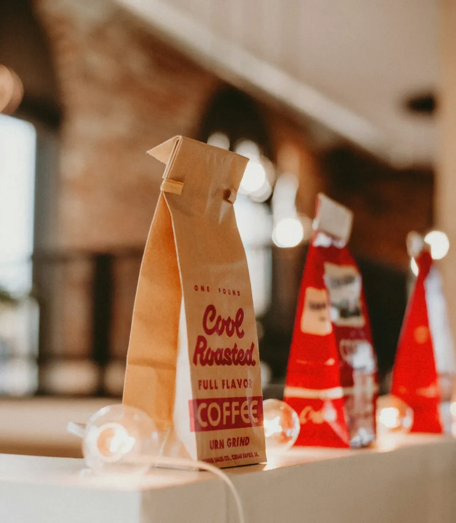 custom coffee bag MOQ